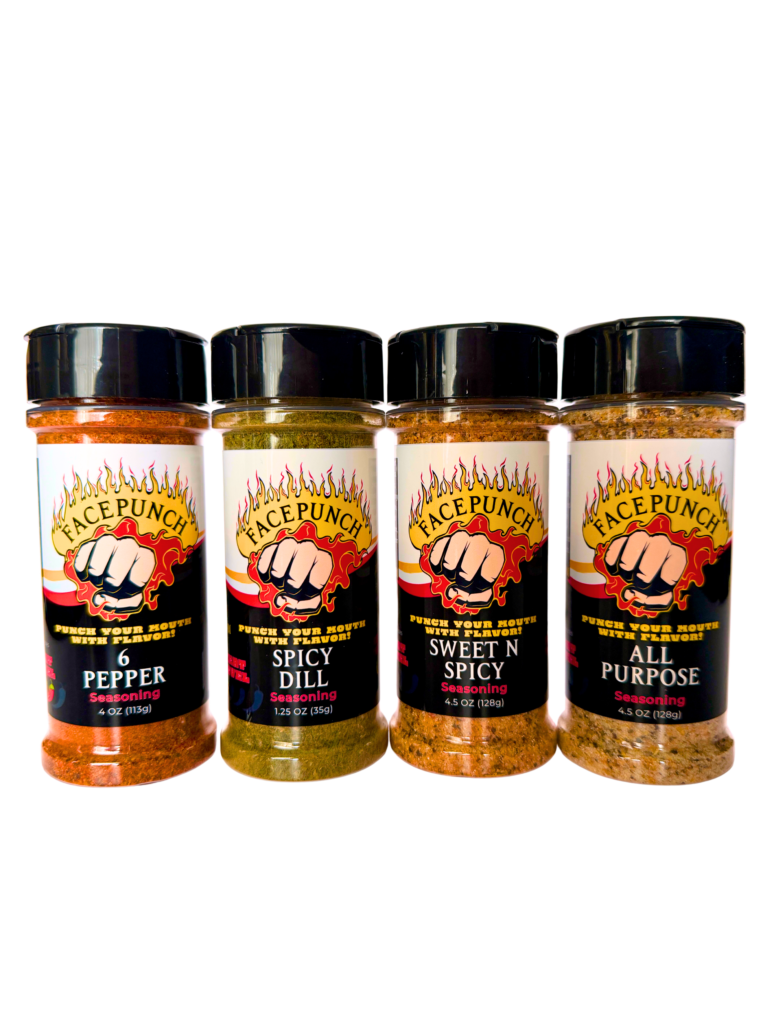 6 Pepper Seasoning- 12oz bulk bag — Facepunch Foods